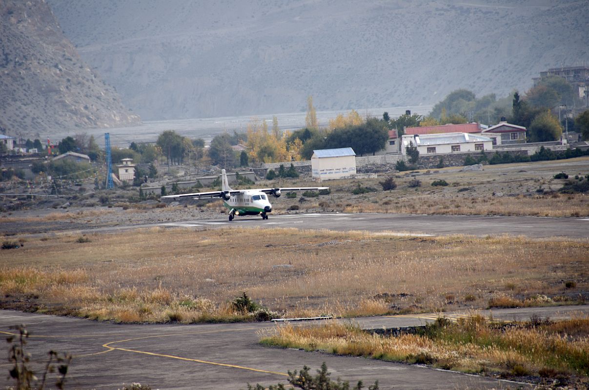 14 Airplane Ready To Take Off From Jomsom Airport 